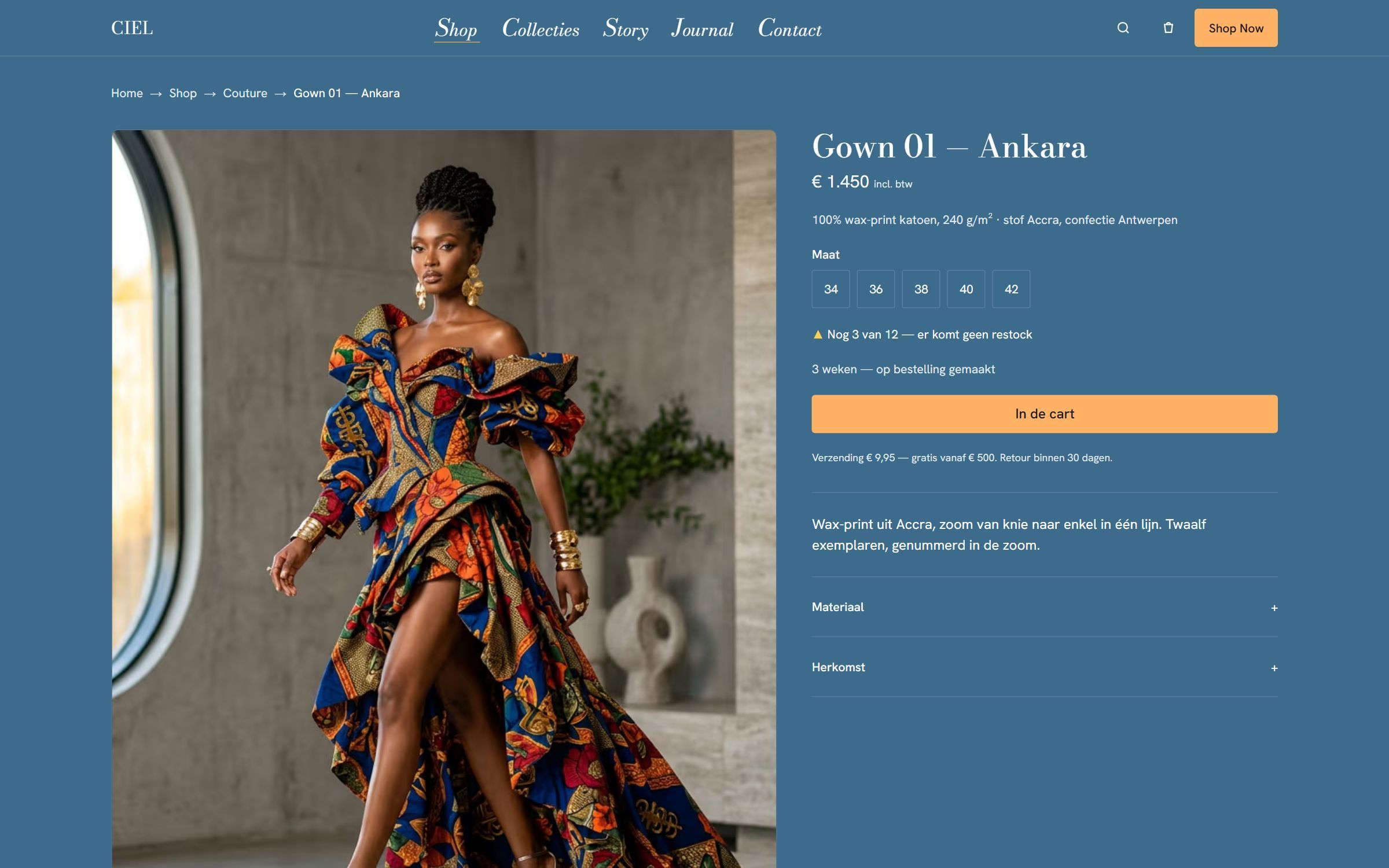 Gown 01 — Ankara